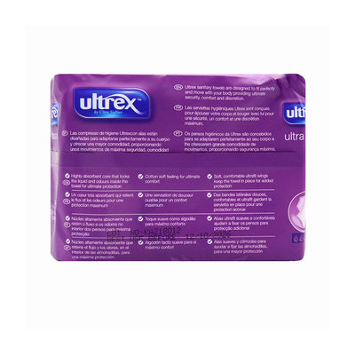 Ultrex Ultra Night Sanitary Pads 8S