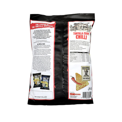 Wanted Tortilla Chilli Chips 100g
