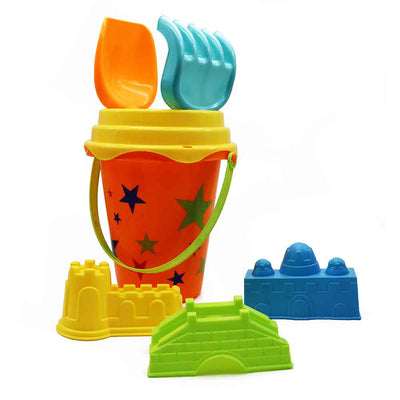 Beach Toys With 6 Piece Bucket Set