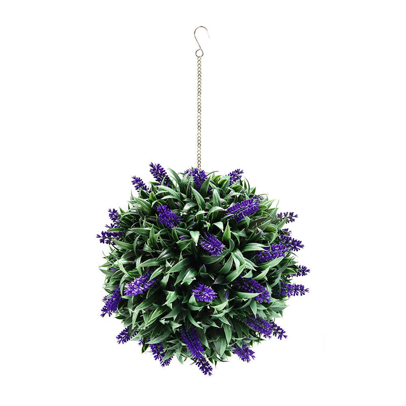 Large Haning Artificial Lavender Ball
