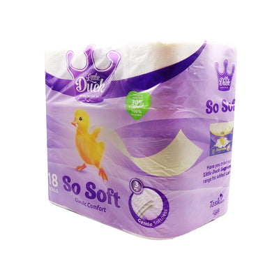 So Soft Little Duck Toilet Tissue 3Ply 18 Rolls