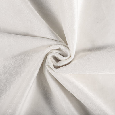 Velvet Square Cushion Cover White 45cmx45cm