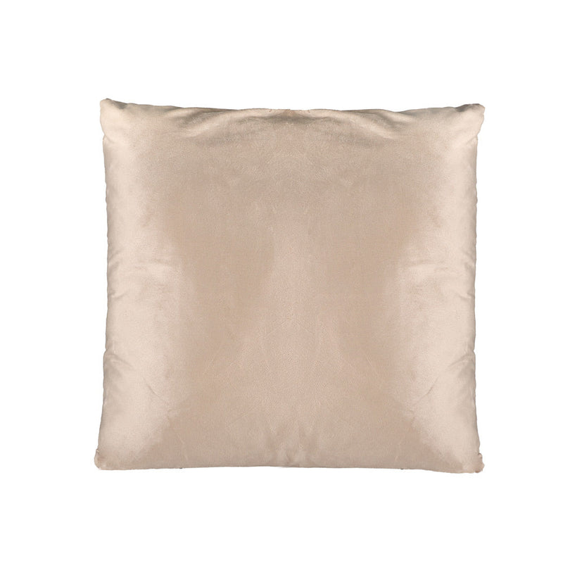 Velvet Square Cushion Cover Beige 45cmx45cm